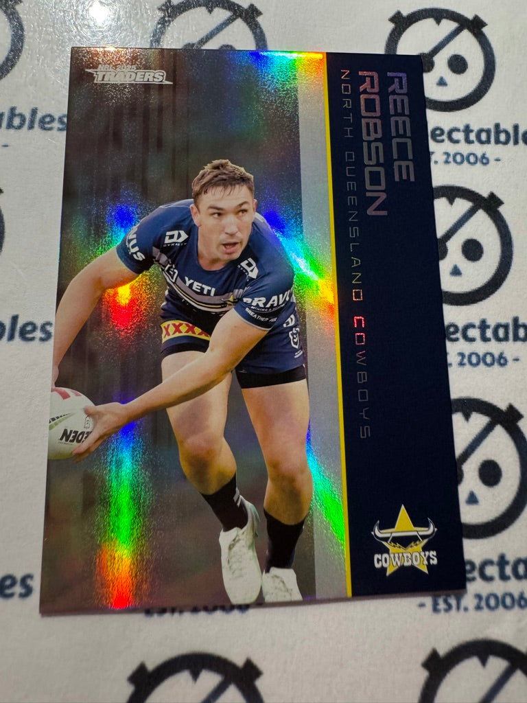 2025 NRL Traders Silver Parallel PS 088 JREECE ROBSON COWBOYS