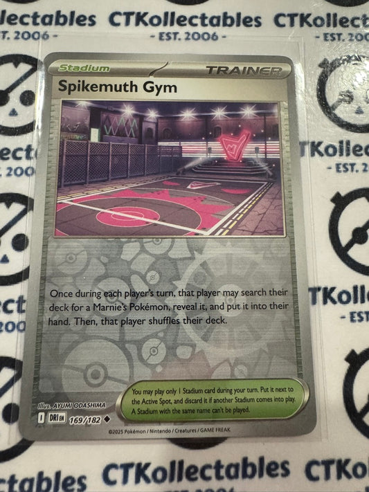 Spikemuth Gym Reverse Holo #169/182 Scarlet & Violet Destined Rivals