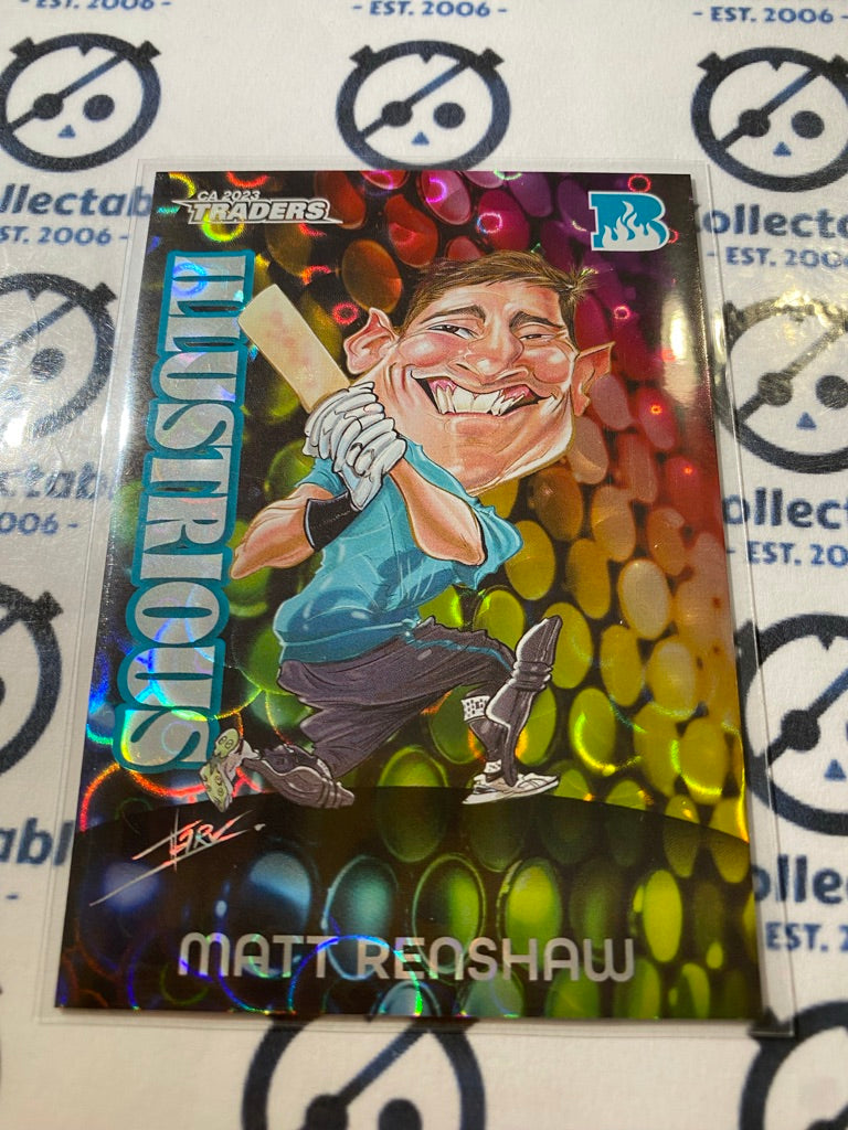 2023/24 TLA Cricket Traders Matt Renshaw Illustrious Parallel #I02/09