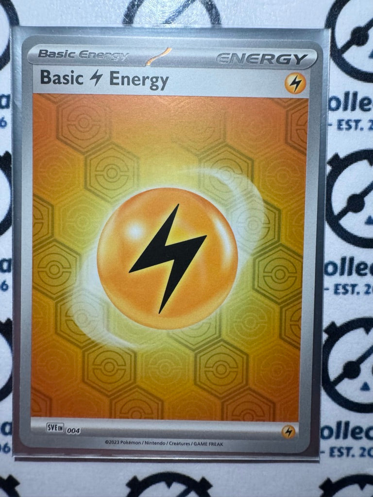 Electric Energy Reverse Holo #004 2024 Shrouded Fable Pokemon TCG