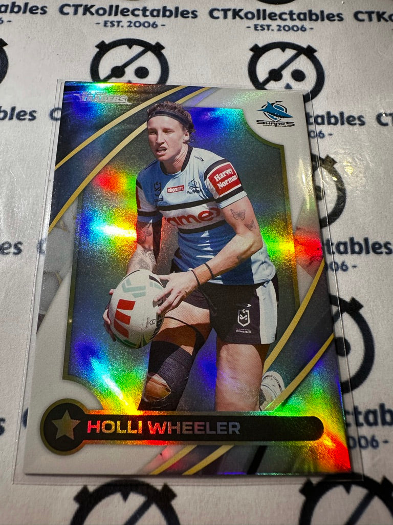 2024 TLA NRL Traders NRLW Holli Wheeler W18/60 Sharks CTKollectables