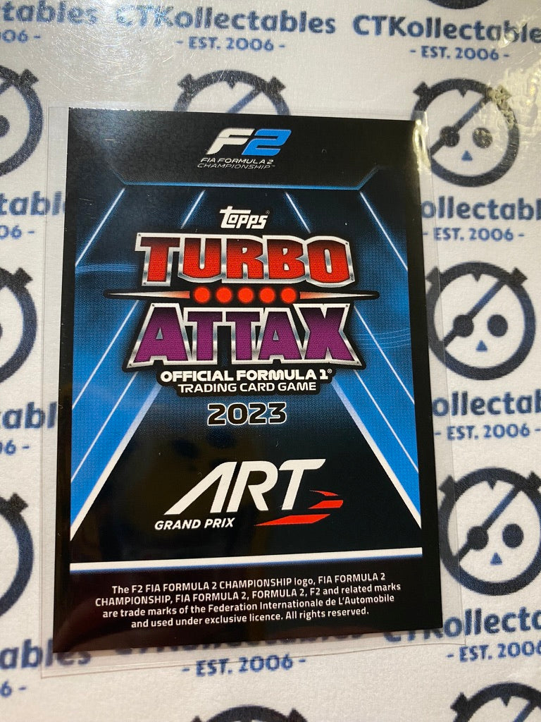 2023 Topps Turbo Attax F1 -Foil Victor Martins Stars of Tomorrow #313 F2