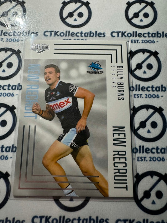 2024 NRL TLA Elite New Recruit - Billy Burns NR07 Sharks