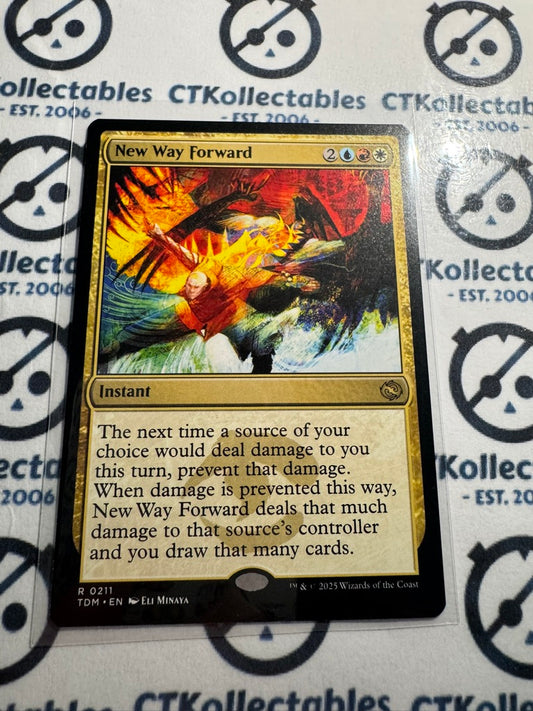 Magic The Gathering Tarkir Dragonstorm 0211 New Way Forward R