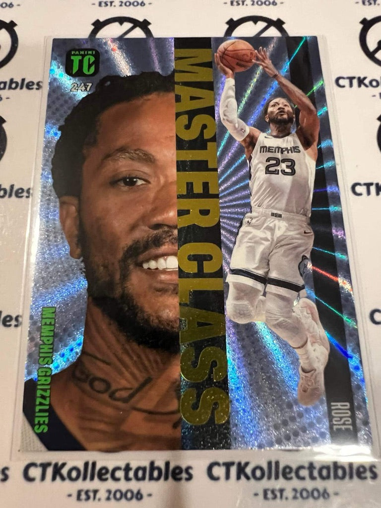 2023-24 Panini Top Class Derrick Rose #247 Master Class