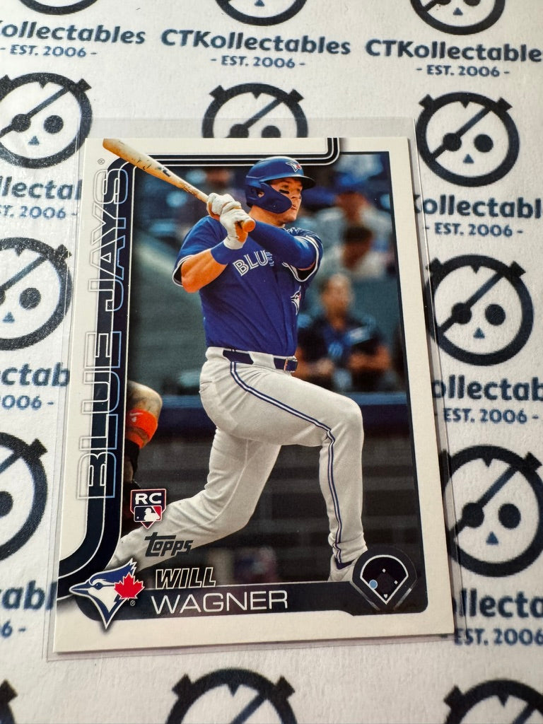 2025 Topps Series 2 Baseball Will Wagner rookie RC #430 Blue Jays