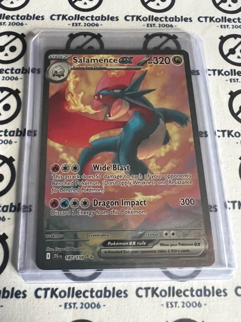 Salamence EX Ultra Rare #162/159 Journey Together Pokemon