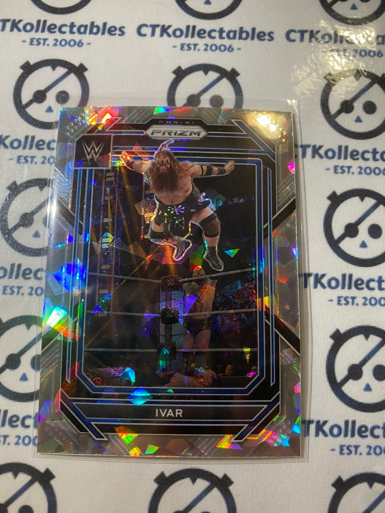 2023 WWE Panini Prizm IVAR Cracked Ice Prizm #126 Smack Down