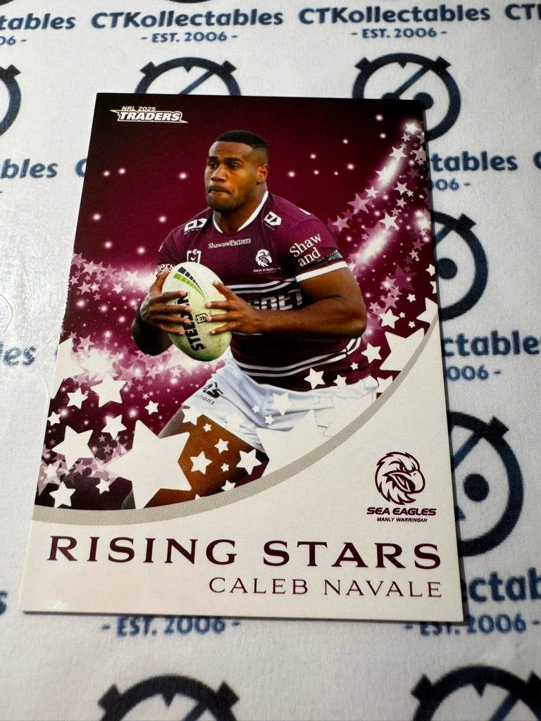2025 NRL Traders Rising Stars RS 21 / 51 SEA EAGLES CALEB NAVALE