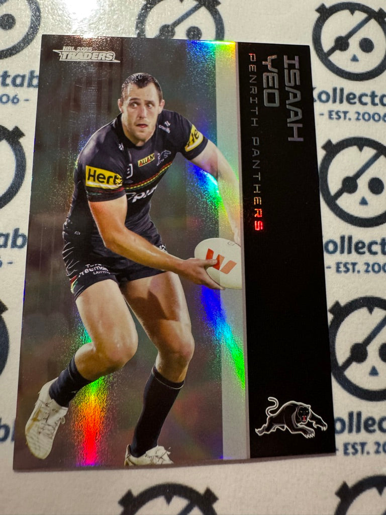 2025 NRL Traders Silver Parallel PS 108 ISAAH YEO PANTHERS