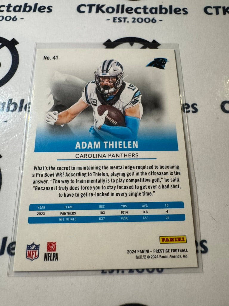 2024 NFL Prestige Dots Xtra Points #41 Adam Thielen Carolina Panthers