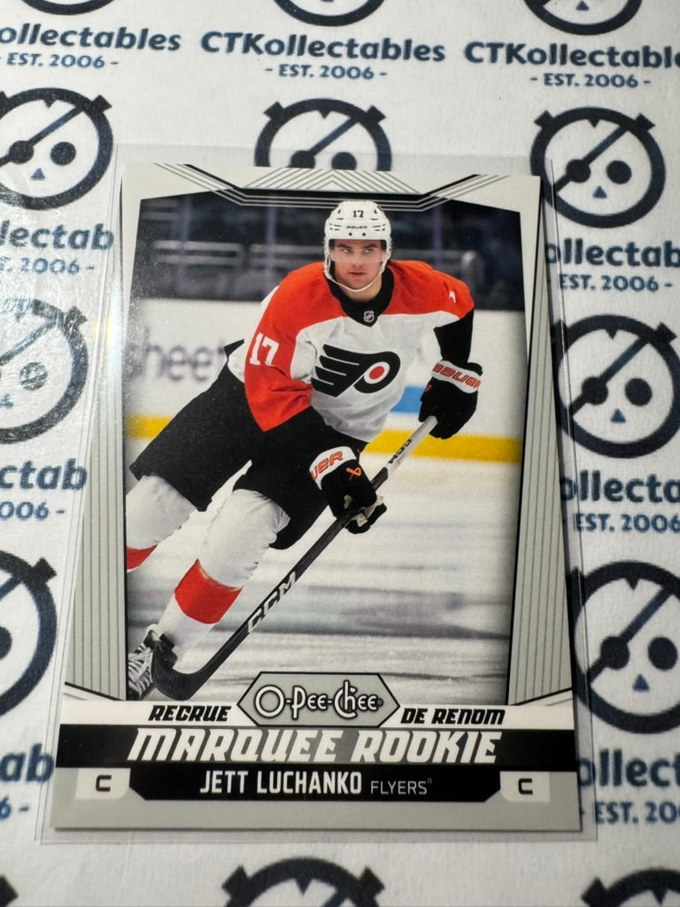 2024-25 O-Pee-Chee Hockey Marquee Rookie #589 Jett Luchanko Philadelphia Flyers