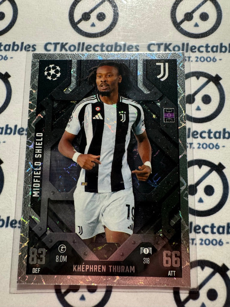 24/25 TOPPS MATCH ATTAX Khephren Thuram Midfield Shield #318
