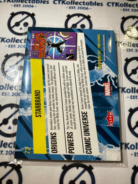 2022 Fleer Ultra Avengers Base Starbrand #72 Marvel