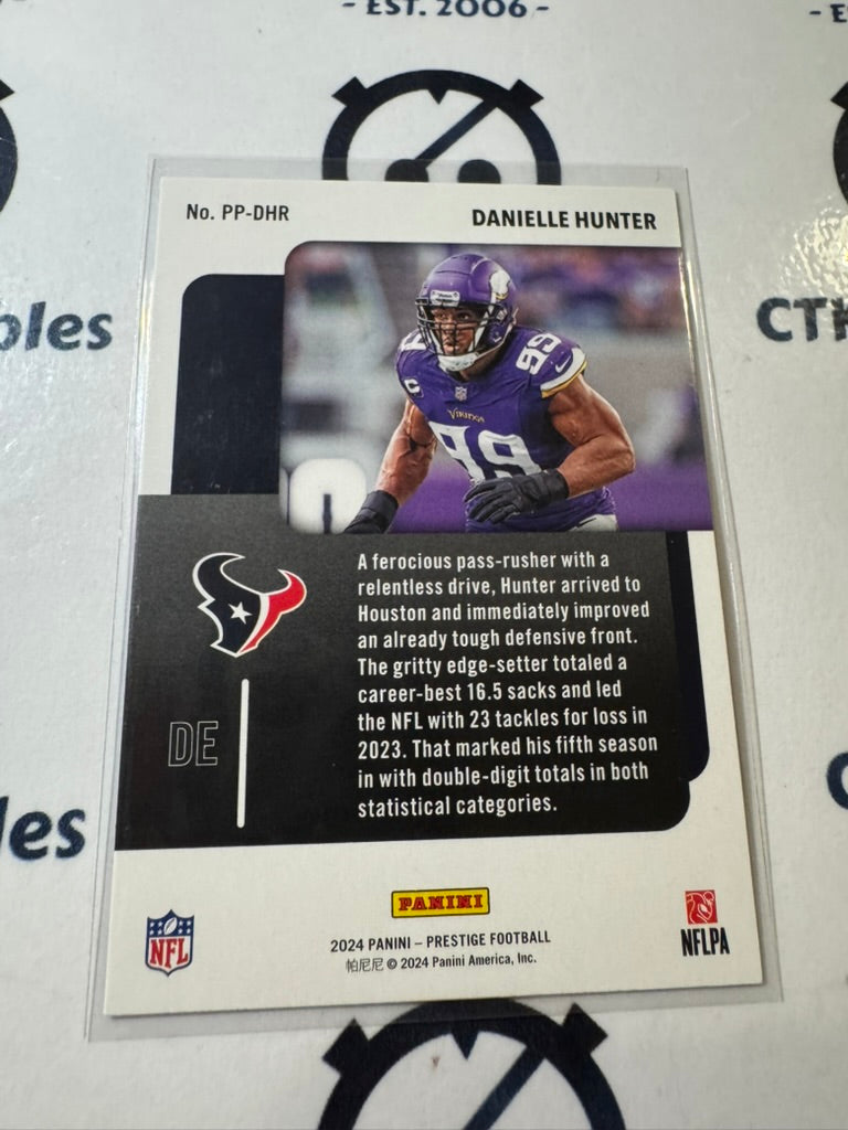 2024 NFL Prestige Danielle Hunter Prestigious Pros #PP-DHR Texans