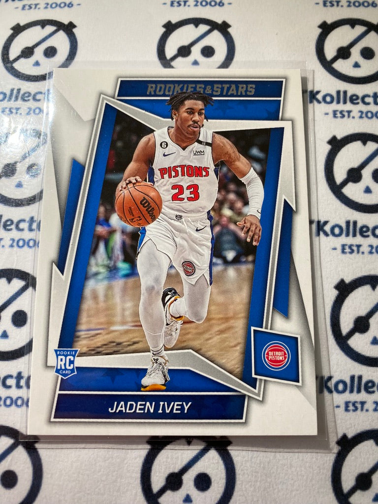 2022-23 Panini NBA Chronicles Rookies & Stars Jaden Ivey Rookie RC #605 Pistons