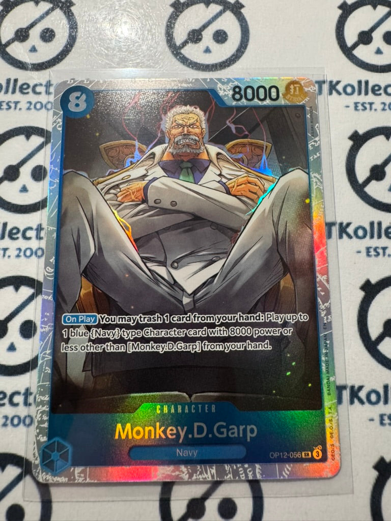 One Piece : Legacy of the Master FOIL OP12-056 Monkey.D.Garp — SR