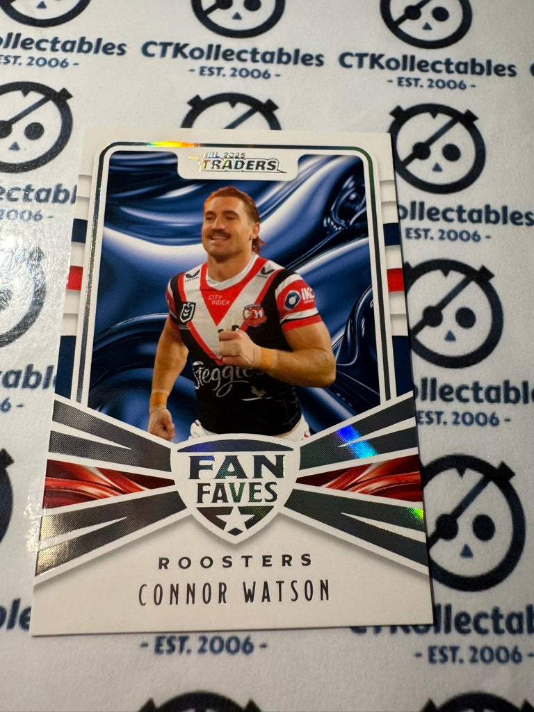 2025 NRL Traders Fan Faves FF 44 / 51 ROOSTERS CONNOR WATSON