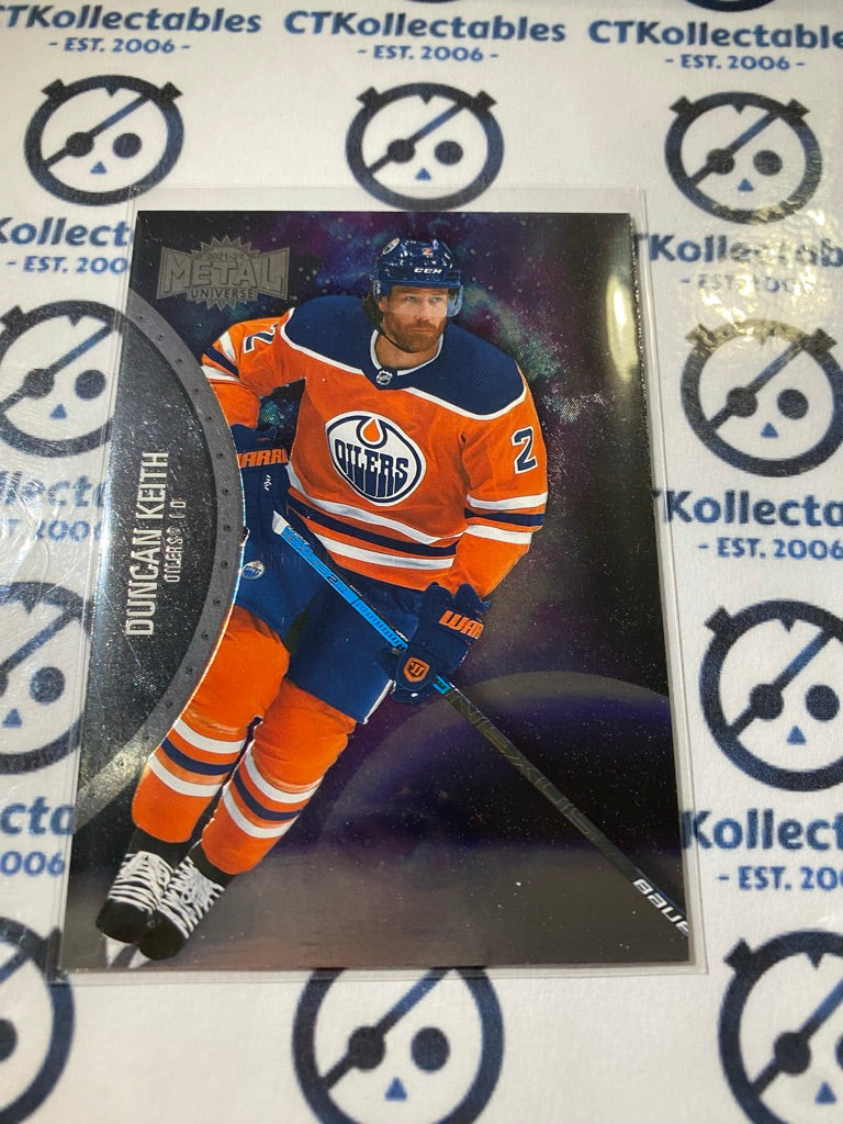 2021/22 Skybox NHL Metal Universe Base Duncan Keith #92 Oilers