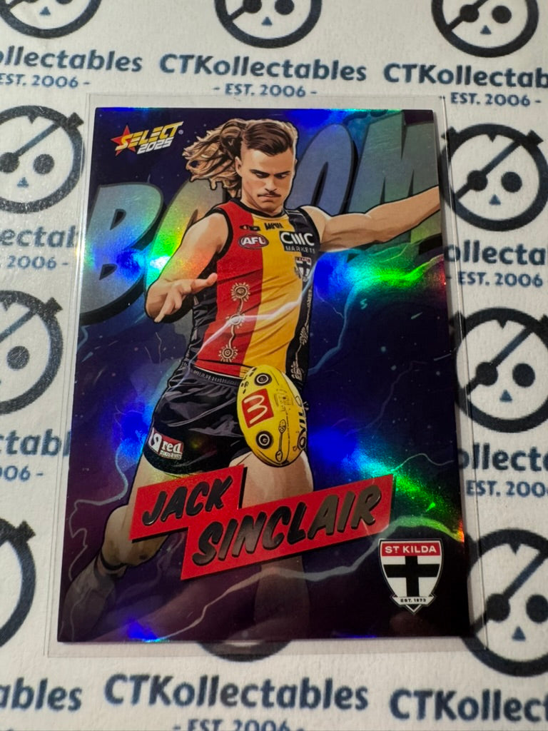 2025 AFL Footy Stars Luminous Jack Sinclair Boom! #244/360 #BM174 Saints