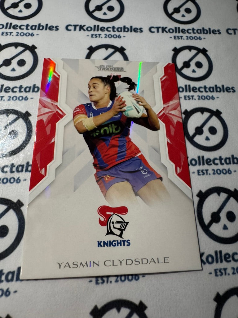 2025 NRL Traders NRWL WOMENS W 30 / 70 KNIGHTS YASMIN CLYDSDALE