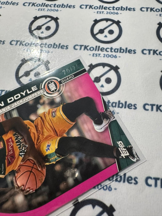 2023-24 Topps NBL Milton Doyle Fuschia #70/75 Jackjumpers
