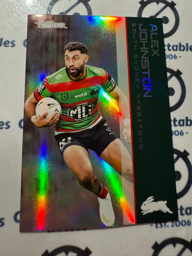 2025 NRL Traders Silver Parallel PS 111 ALEX JOHNSTON RABBITOHS