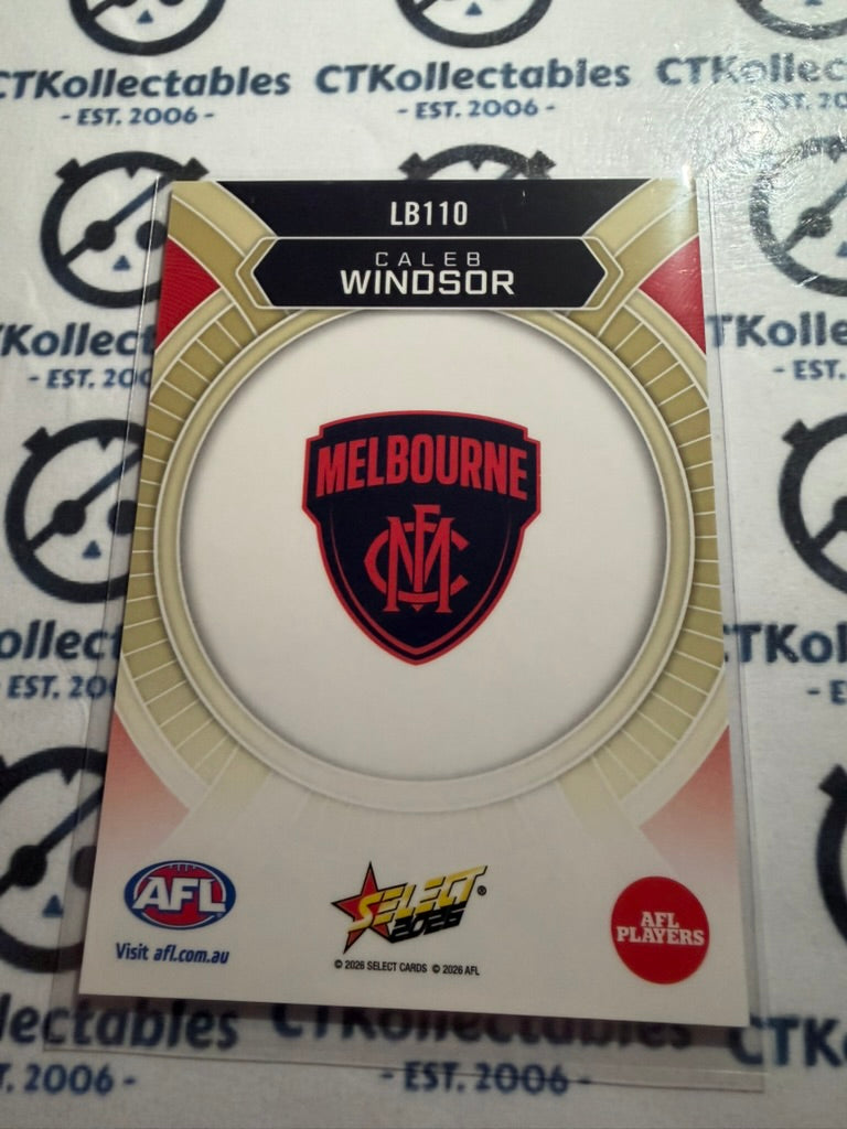 2026 Select AFL Footy Stars Luminous LB110 Caleb Windsor Demons