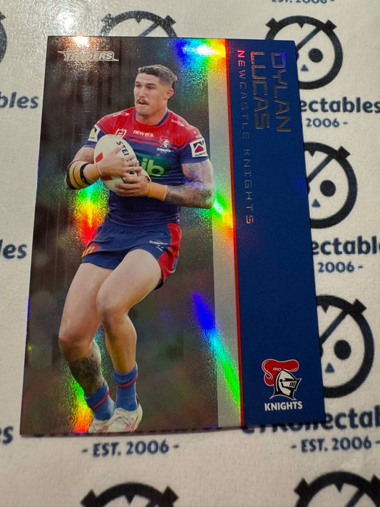 2025 NRL Traders Silver Parallel PS 077 DYLAN LUCAS KNIGHTS