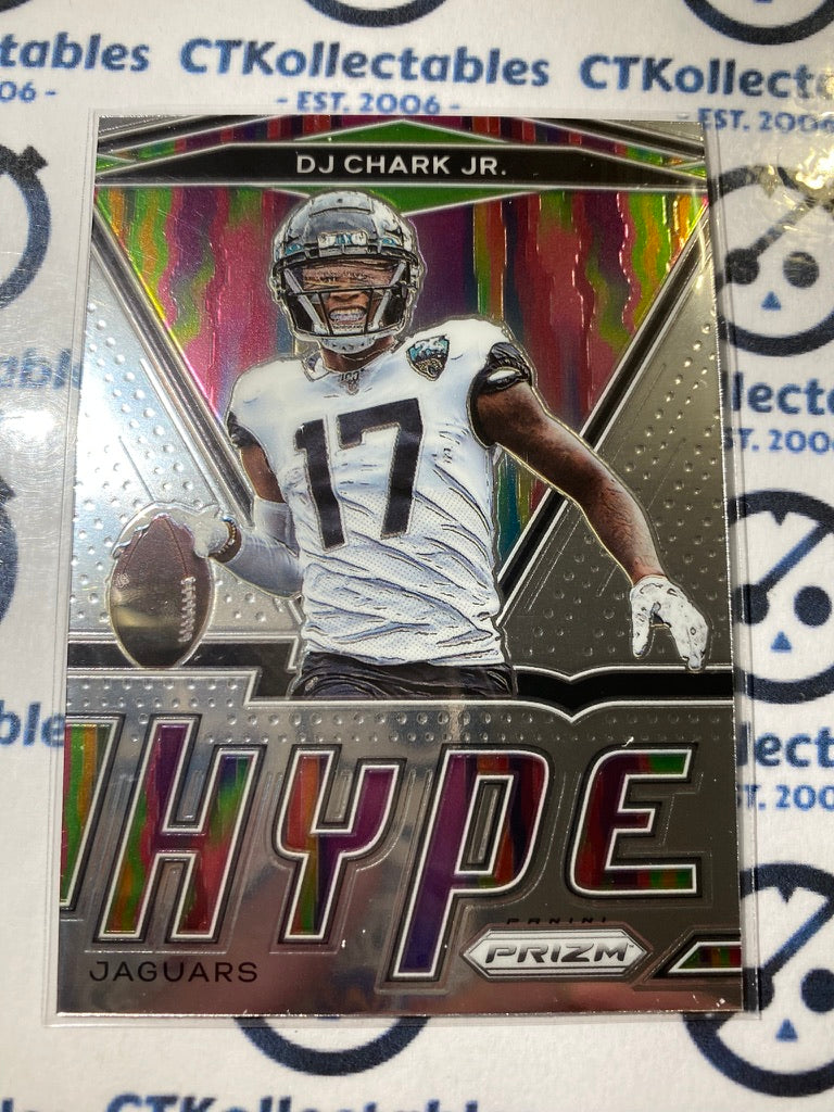 2020 NFL Prizm Dj Chark Jr. HYPE RC #9 Jaguars