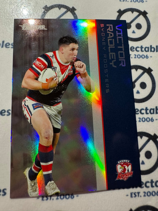 2025 NRL Traders Silver Parallel PS 131 VICTOR RADLEY ROOSTERS