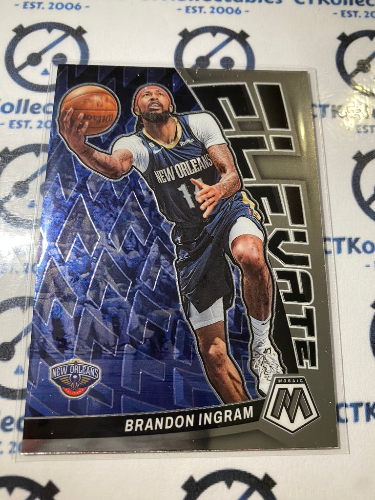 2022-23 Panini NBA Mosaic Brandon Ingram Elevate #7 Pelicans