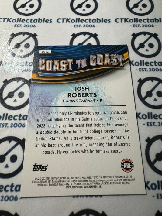 2023-24 Topps NBL Josh Roberts Coast to coast #CC-12 Taipans