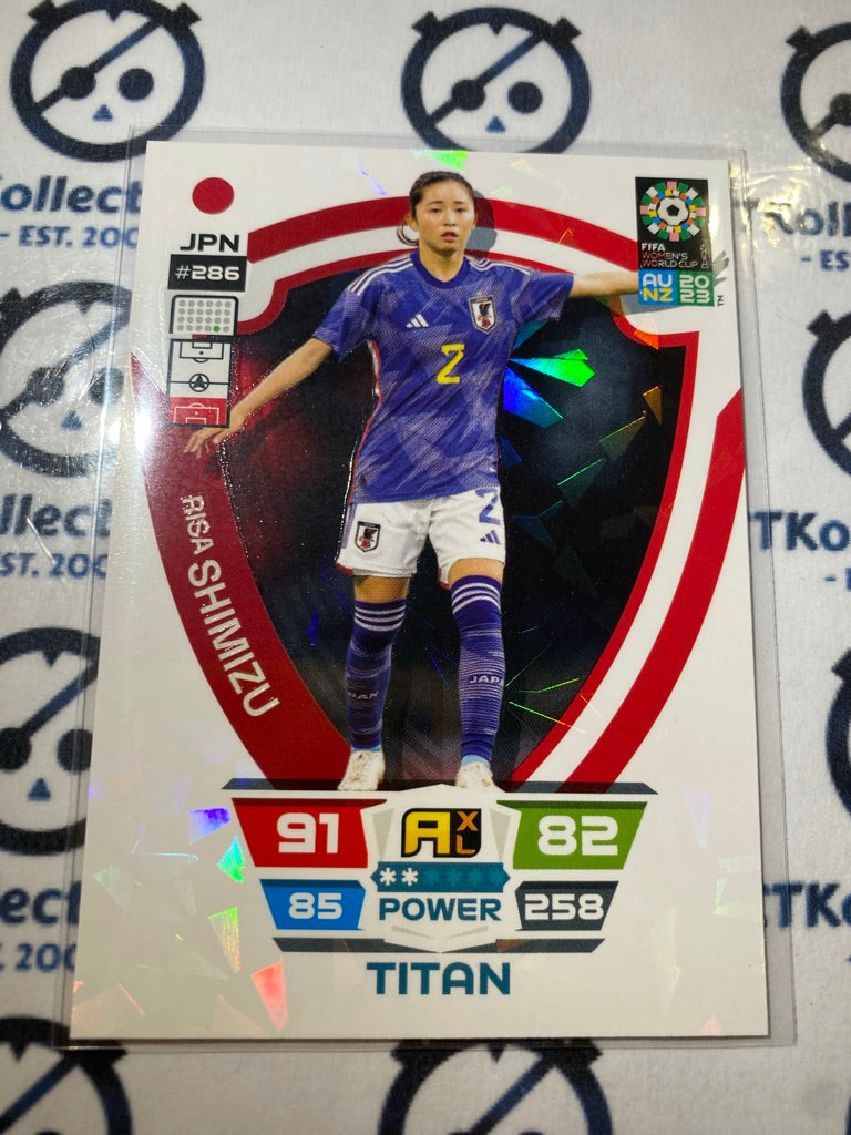 2023 FIFA WWC Adrenalyn Titan Risa Shimizu #286 Japan