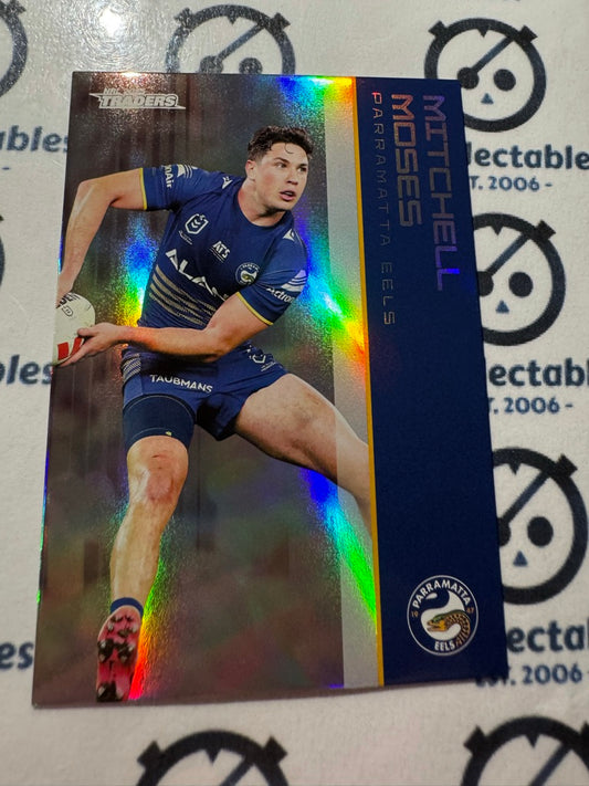 2025 NRL Traders Silver Parallel PS 096 MITCHELL MOSES EELS