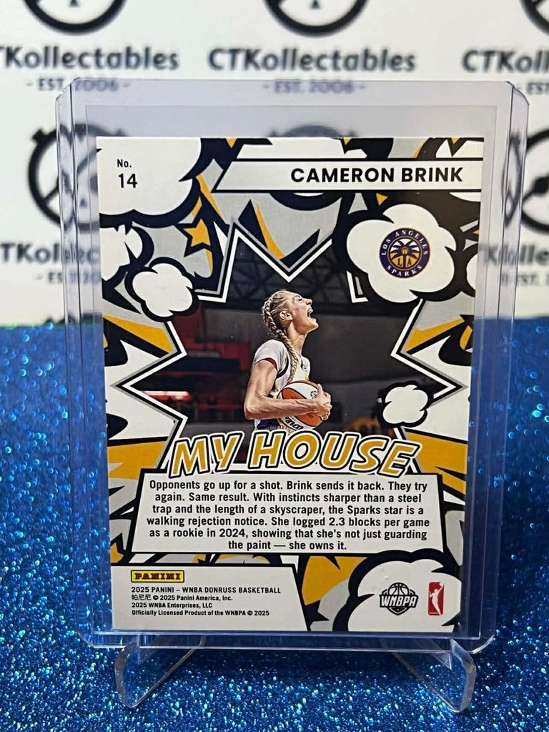 2025 Panini Donruss WNBA My House #14 Cameron Brink Los Angeles Sparks