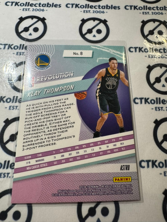 2018-19 NBA Panini Revolution Klay Thompson ASTRO #8 Warriors