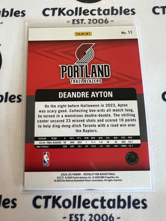 2024-25 NBA Panini Revolution Deandre Ayton # 11 Portland Trail Blazers