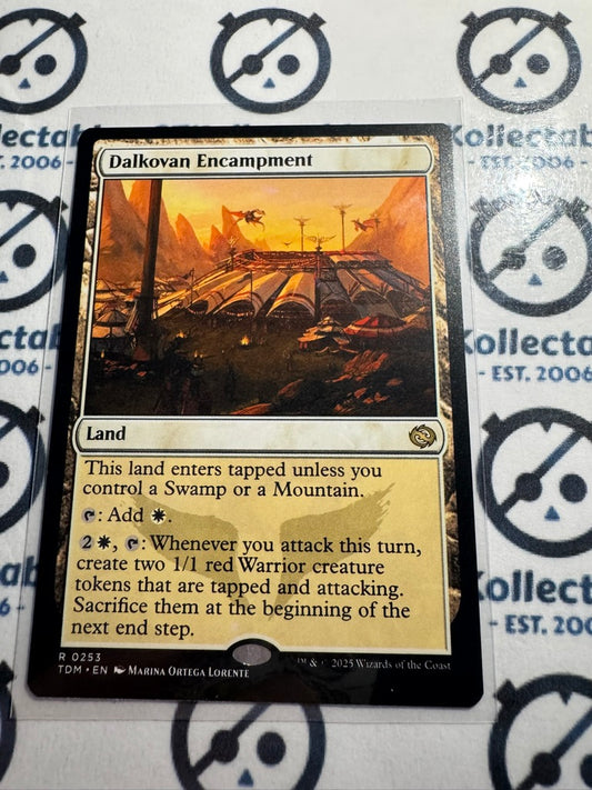 Magic The Gathering Tarkir Dragonstorm 0253 Dalkovan Encampment R