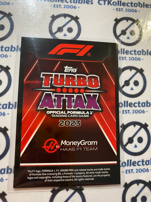 2023 Topps Turbo Attax F1 -Foil Kevin Magnussen Superstar #286