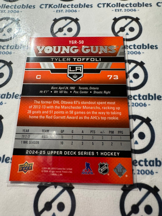 2024-25 Upper Deck Hockey Young Guns Renewed Tyler Toffoli #YGR-50 Kings