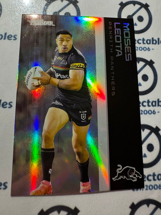 2025 NRL Traders Silver Parallel PS 103 MOSES LEOTA PANTHERS