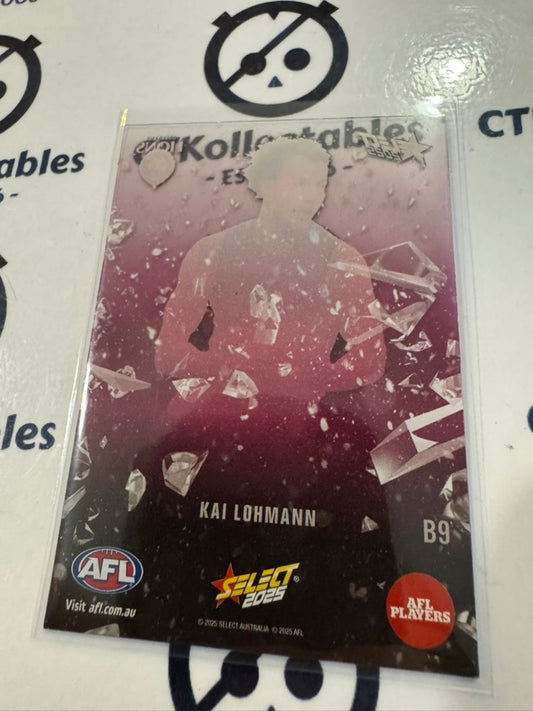 2025 AFL Footy Stars Breakout Kai Lohmann #B9 Lions