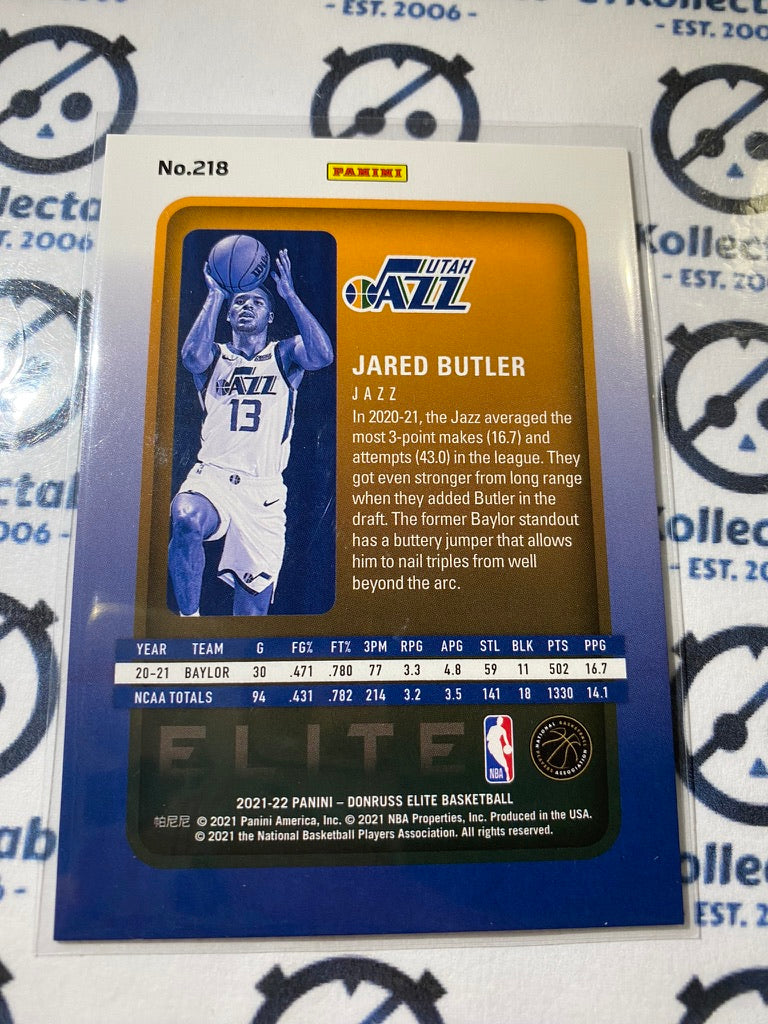 2020-21 NBA Donruss Elite Rookies Jared Butler Rookie Card #942/999 Jazz