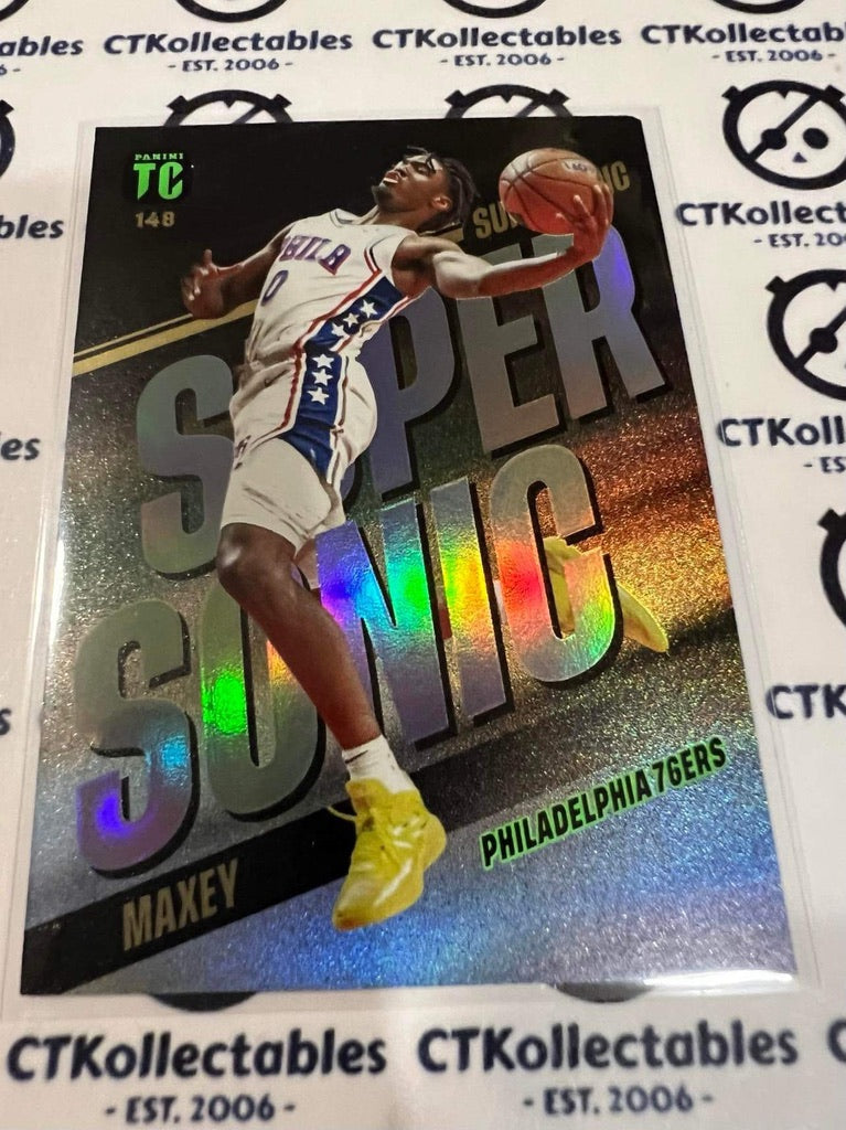 2023-24 Panini Top Class Tyrese Maxey Super Sonic #148 76ers