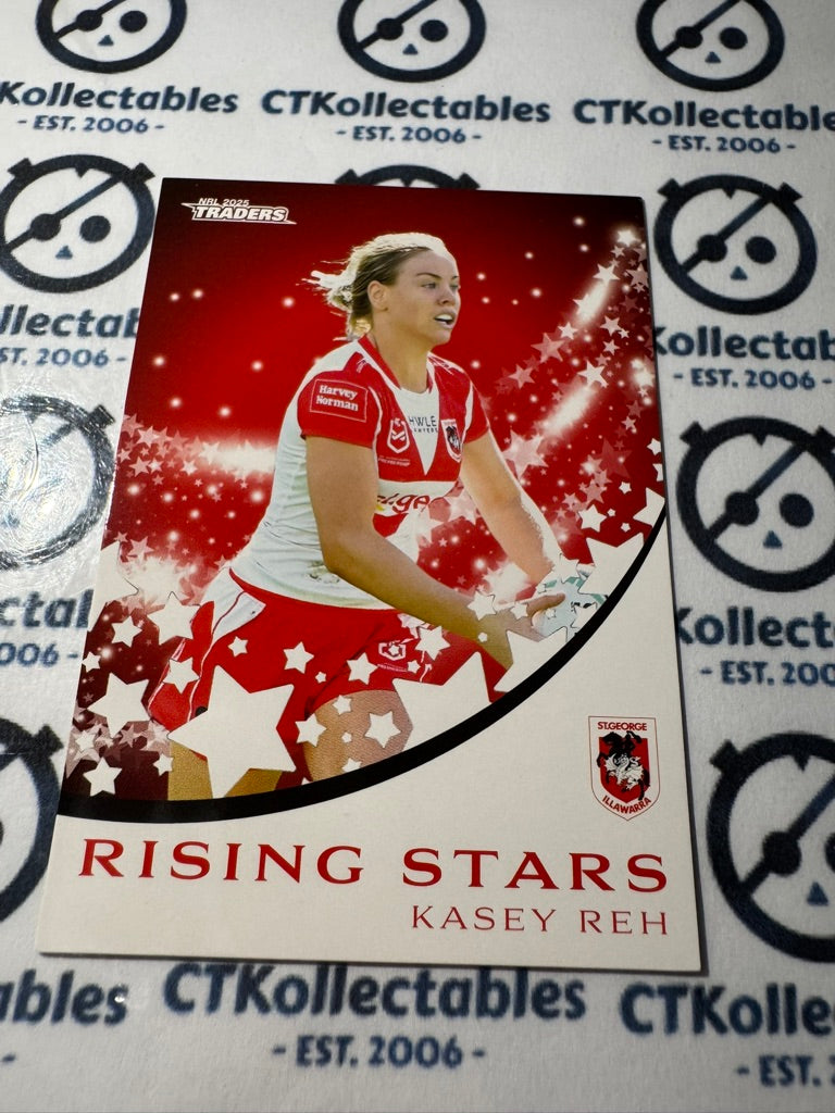 2025 NRL Traders Rising Stars RS 42 / 51 DRAGONS KASEY REH