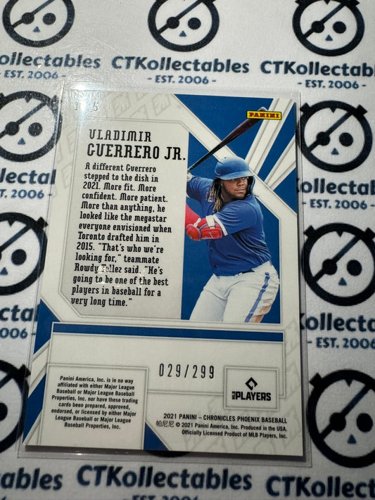 2021 Chronicles MLB Baseball Phoenix Vladimir Guerrero Jr Hyper Prizm #029/299
