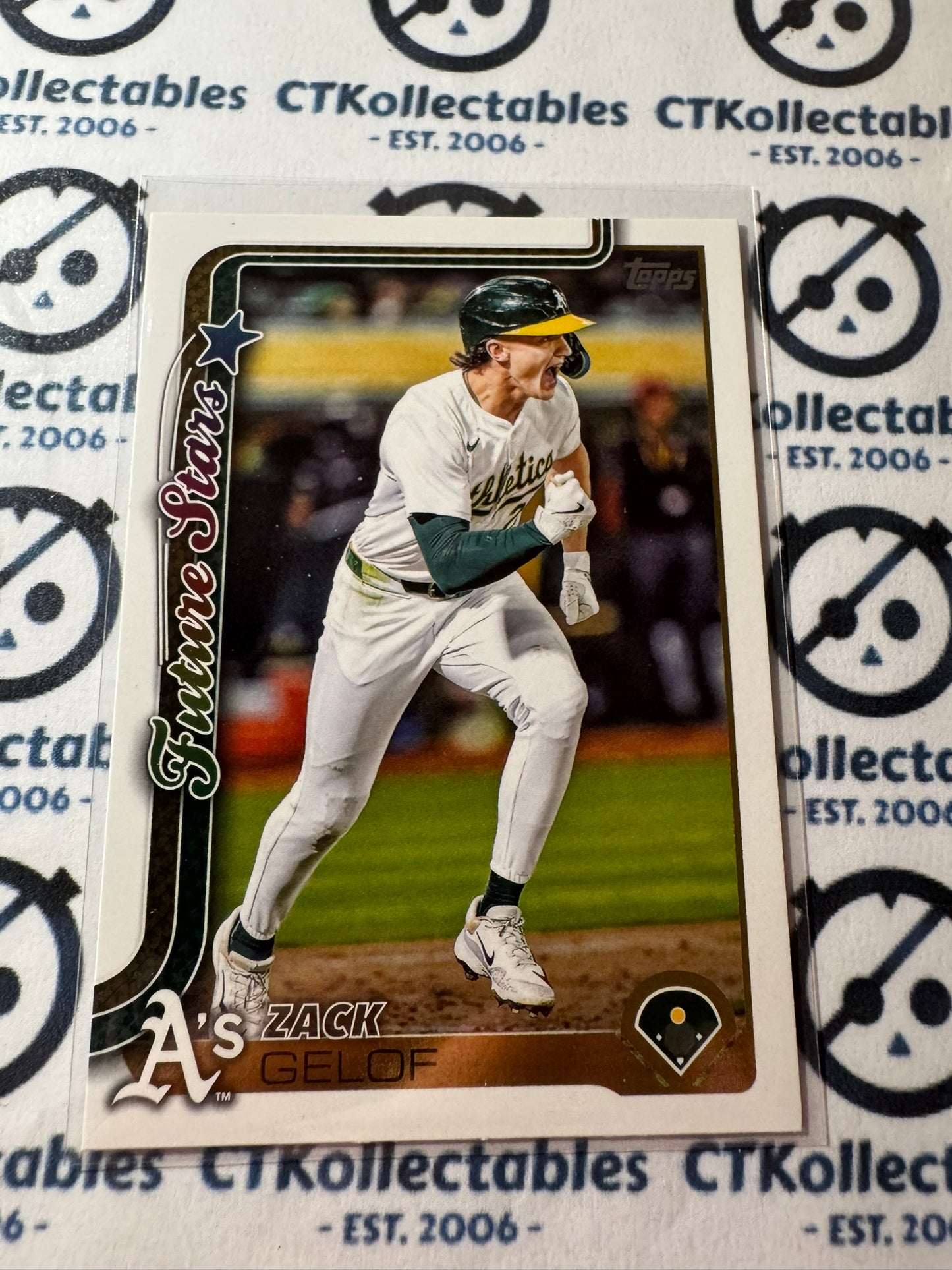 2025 Topps Series 2 Baseball Zack Gelof Future Stars #617 Athletics