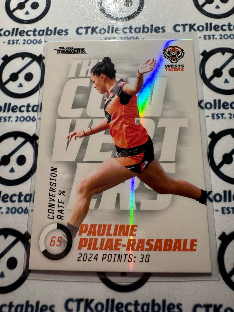 2025 NRL Traders The Converters TC 27 / 27 Wests Tigers Pauline Piliae-Rasable