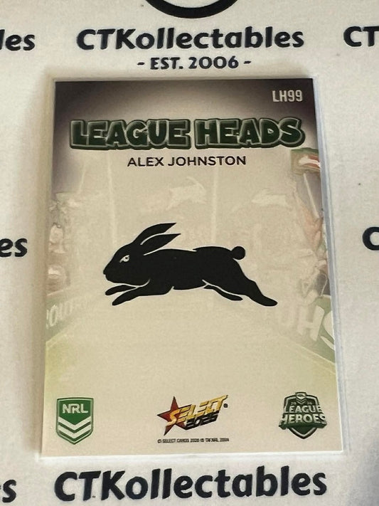 2026 Select NRL League Heroes League Heads #LH99 Alex Johnston Rabbitohs